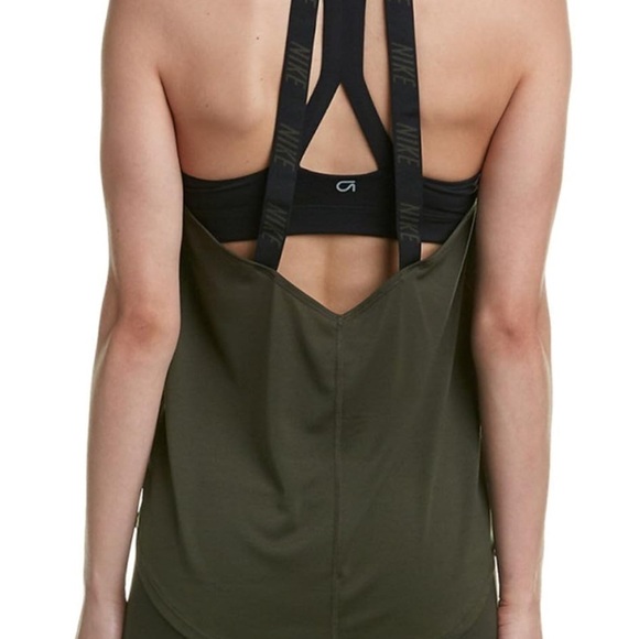 Nike Dark Green Tank Top - Picture 3 of 6